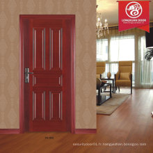 Intérieur de qualité supérieure Portes en bois composites italiennes, Factory HDF Bois composite à l&#39;intérieur